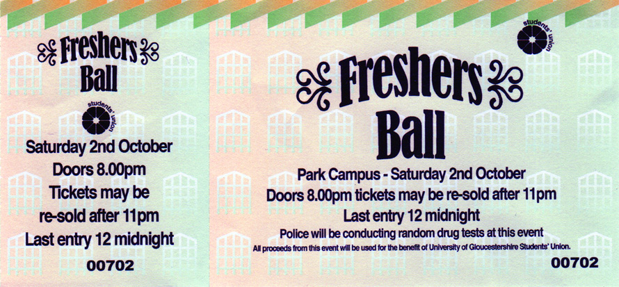 FRESHERS BALL Ticket